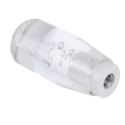 Crystal Car Breathing Racing Dash LED Magic Lamp Gear Head Shift Knob with Base, Size: 10.0 * 4.5 * 3.2 cm(Red and Blue), Size: 10.0 * 4.5 * 3.2 cm(Transparent), Size: 10.0 * 4.5 * 3.2 cm(Purple)