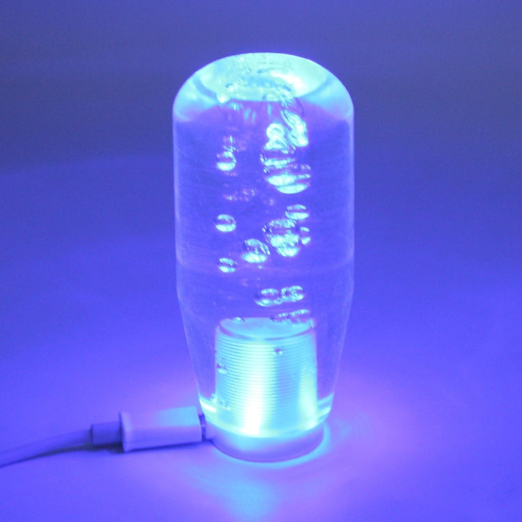 Crystal Car Breathing Racing Dash LED Magic Lamp Gear Head Shift Knob with Base, Size: 10.0 * 4.5 * 3.2 cm(Red and Blue), Size: 10.0 * 4.5 * 3.2 cm(Transparent), Size: 10.0 * 4.5 * 3.2 cm(Purple)