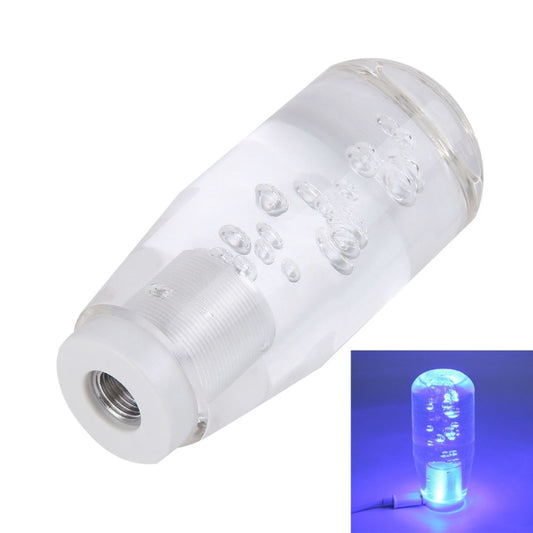 Crystal Car Breathing Racing Dash LED Magic Lamp Gear Head Shift Knob with Base, Size: 10.0 * 4.5 * 3.2 cm(Red and Blue), Size: 10.0 * 4.5 * 3.2 cm(Transparent), Size: 10.0 * 4.5 * 3.2 cm(Purple)