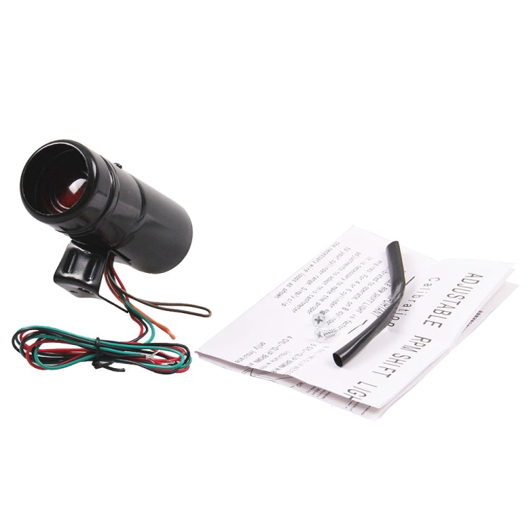 Tachymètre universel voiture/moto à LED rouge réglable, jauge de compte-tours avec Shift Light Pro, jauge de compte-tours avec Shift Light Pro