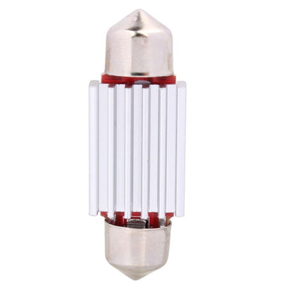 2 PCS Festoon 36mm 2W 160LM White Light 16 LED SMD 4014 Error Free License Plate Lights Car Light Bulb, 36mm