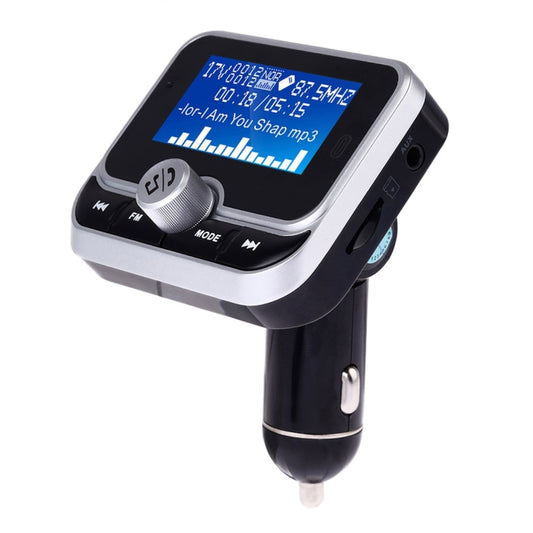 BC32 Double USB Bluetooth Kit Mains Libres de Voiture Chargeur FM Émetteur Lecteur MP3, Supporte les Appels Mains Libres & Enregistrement Micro SD & Détection de Tension, BC32