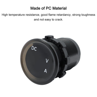 B3613  IP67 Waterproof Car Modification 4.5-30V Voltmeter + Ammeter, B3613