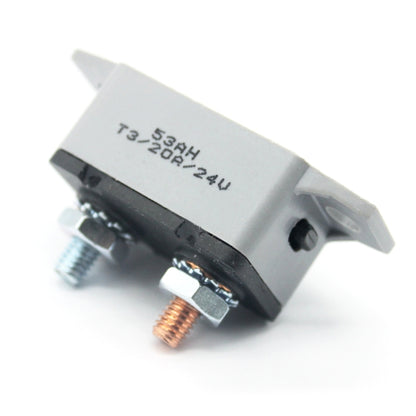 F3088-20A 20A Manual Reset Circuit Breaker Double Short Legs with Bolt 12/24V, 20A