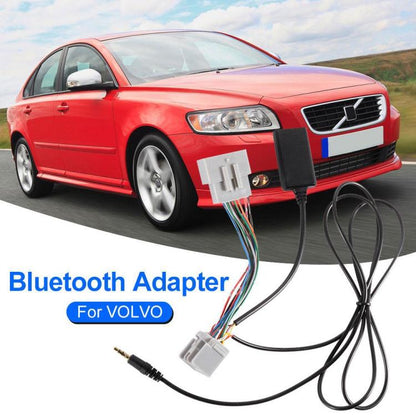 Car Wireless Bluetooth Module AUX Audio Adapter Cable + Bluetooth Audio Receiver for Volvo C S V CX Series 30 40 50 60 70, For Volvo C S V CX Series