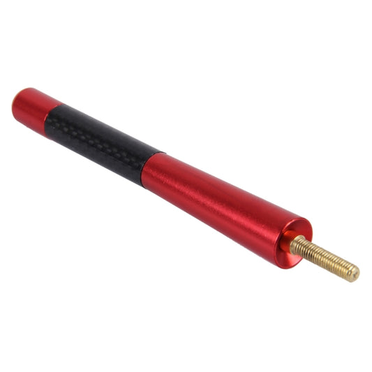 Antenne courte en aluminium et fibre de carbone, polie, vis universelles (grande taille), 12 cm