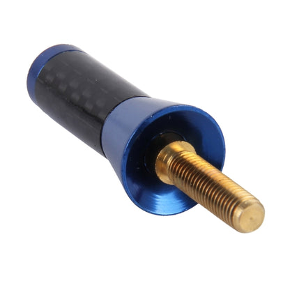 Carbon Fiber Aluminum Short Antenna Polished Universal Screws Base(Small Size), 3.4cm