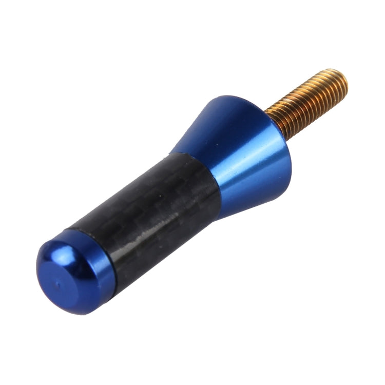 Carbon Fiber Aluminum Short Antenna Polished Universal Screws Base(Small Size), 3.4cm