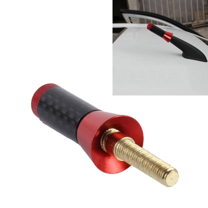 Antenne courte en fibre de carbone et aluminium polie, vis universelles (petite taille), 3,4 cm