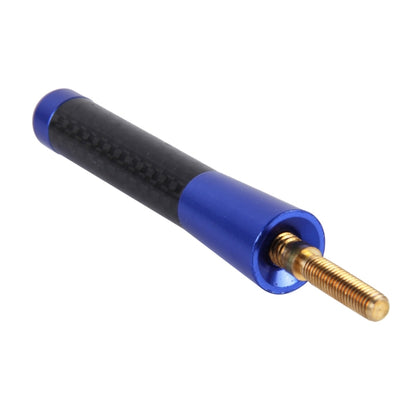 Carbon Fiber Aluminum Short Antenna Polished Universal Screws Base(Medium Size), 8cm
