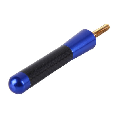 Carbon Fiber Aluminum Short Antenna Polished Universal Screws Base(Medium Size), 8cm