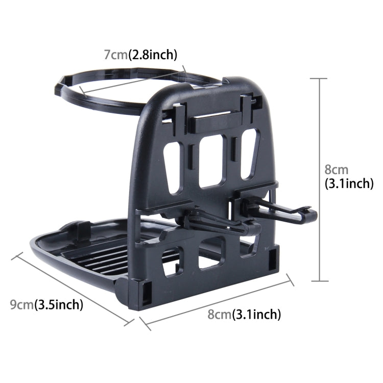 SHUNWEI SD-1010 Foldable Auto Car Air Vent Outlet Beverage Cup Drink Bottle Holder Stand Mount, SD-1010(Black), SD-1010(Blue), SD-1010(Red), SD-1010(Silver)
