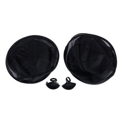 2 PCS Car Window Foldable Shade for Side Blocks UV Rays with Suction Cups, 43.5x36cm