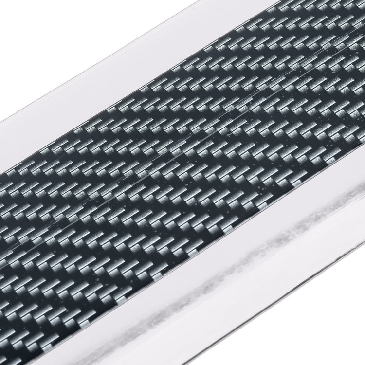 Universal Electroplate Carbon Fibre Car Door Threshold Decoration Strip Decorative Sticker, Size : 5CM x 2M, 5CM x 2M (Silver), 5CM x 2M (Gold), 5CM x 2M (Red)