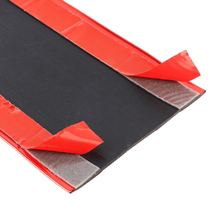 Universal Electroplate Carbon Fibre Car Door Threshold Decoration Strip Decorative Sticker, Size : 5CM x 2M, 5CM x 2M (Silver), 5CM x 2M (Gold), 5CM x 2M (Red)