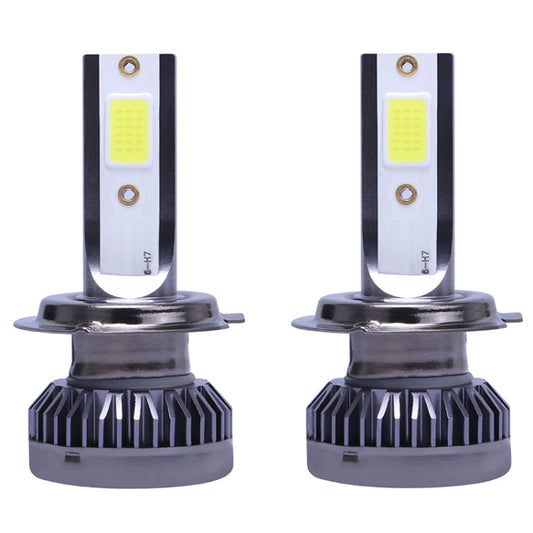 2 PCS H7 DC9-36V / 36W / 3000K / 6000LM IP68 Car / Motorcycle Mini COB LED Headlight Lamps / Fog Light, H7