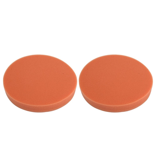 2 éponges de cire de voiture, forme ronde, haute densité, pour le polissage, taille : 18,5 x 18,5 cm, 18,5 x 18,5 cm