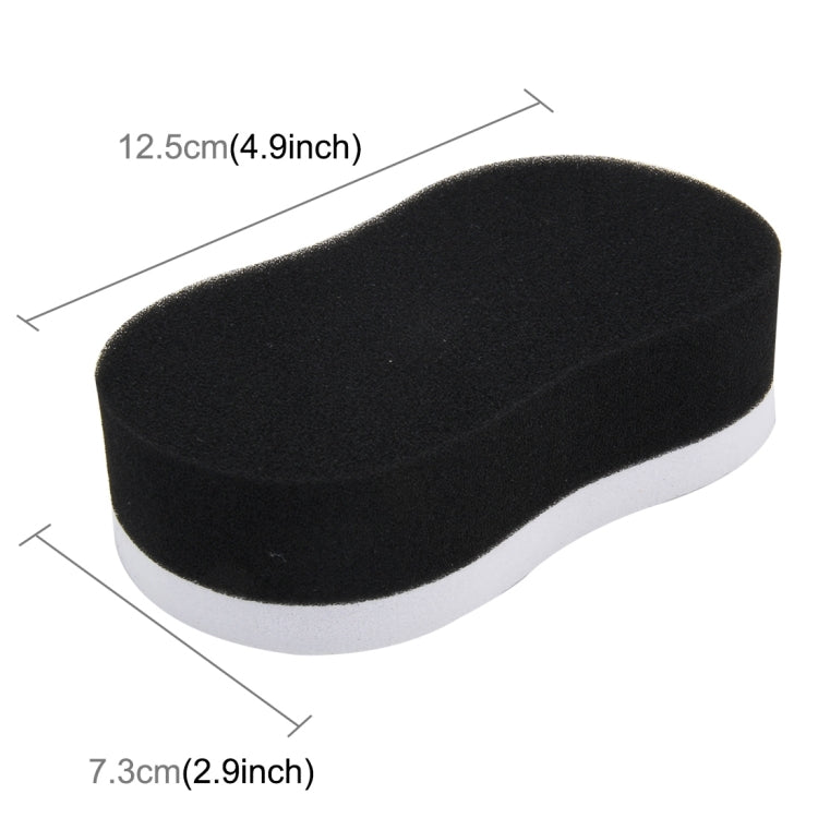 Car Wax Sponge 8- Word Shape Sponge High-density Waxing Sponge