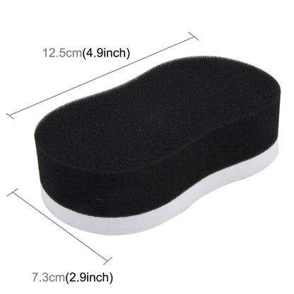 Car Wax Sponge 8- Word Shape Sponge High-density Waxing Sponge