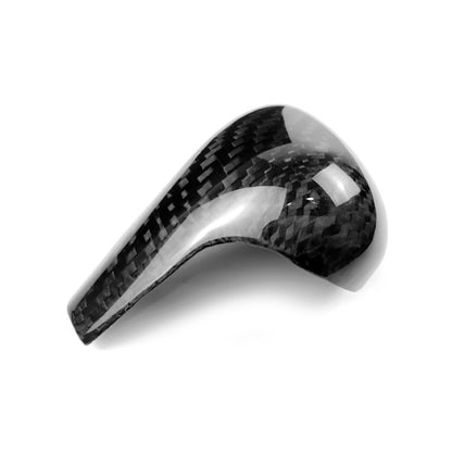 Für Linksverkehr Universal Carbon Fiber Auto Schaltknauf Modifizierter Schalthebelknauf für AUDI A4 / A5 / A6 / A7 / Q5 Q7, A7 / Q5 Q7