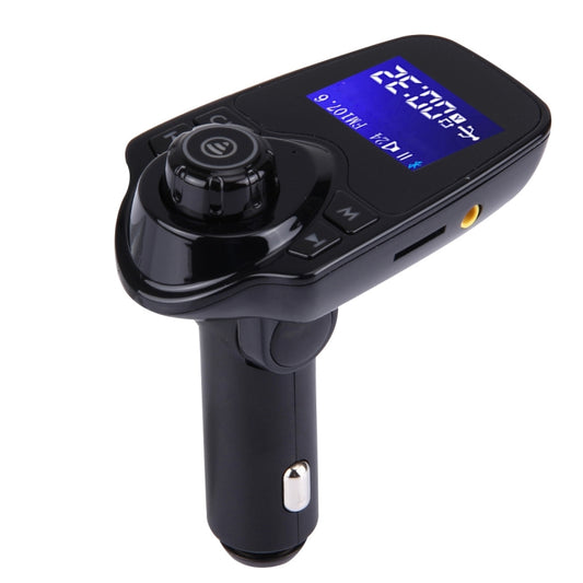 Émetteur FM Bluetooth T11 Lecteur MP3 de voiture avec écran LED, support double charge USB et mains libres et carte TF et fonction de lecture de musique U Disk, T11