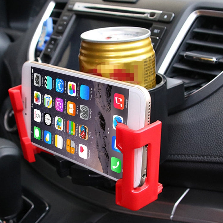 SHUNWEI SD-1026 Car Auto Multi-functional ABS Air Vent Drink Holder Bottle Cup Holder Phone Holder Mobile Mount, SD-1026(Black), SD-1026(Red), SD-1026(White)