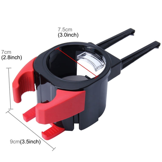 SHUNWEI SD-1027 Car Auto Multi-functional ABS Air Vent Drink Holder Bottle Cup Holder Phone Holder Mobile Mount, SD-1027(Red), SD-1027(Black), SD-1027(Green)