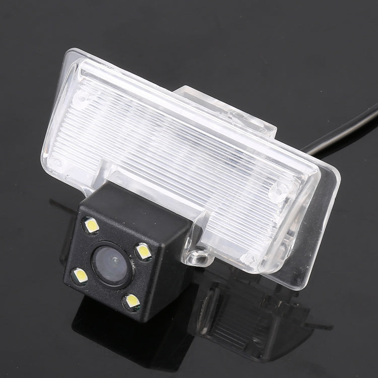 656x492 Effective Pixel HD Waterproof 4 LED Night Vision Wide Angle Car Rear View Backup Reverse Camera for Nissan Murano 2016-2017 / Terra 2018 / Sylphy 2008-2019, For Nissan