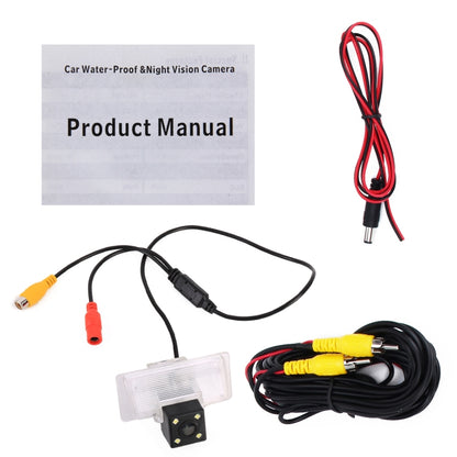 656x492 Effective Pixel HD Waterproof 4 LED Night Vision Wide Angle Car Rear View Backup Reverse Camera for Nissan Murano 2016-2017 / Terra 2018 / Sylphy 2008-2019, For Nissan