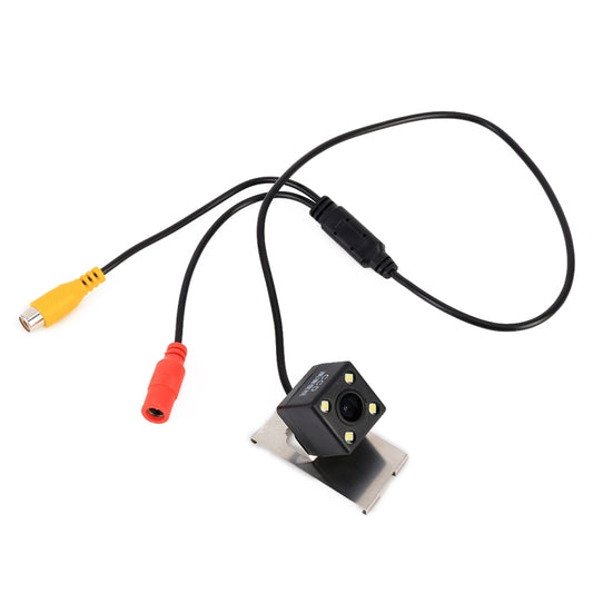 Caméra de recul de voiture grand angle 656x492 pixels HD étanche 4 LED vision nocturne pour Honda Accord 2018 / Civic 2017-2018