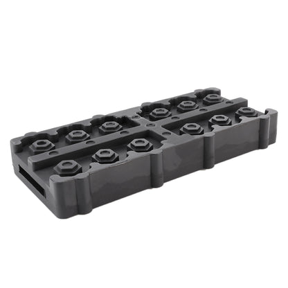 2 PCS Universal Car Snow Chains Mud Tires Traction Mat Wheel Chain Non-slip Tracks Auto Winter Road Turnaround Tool Anti Slip Grip Tracks, Anti Slip Grip Tracks