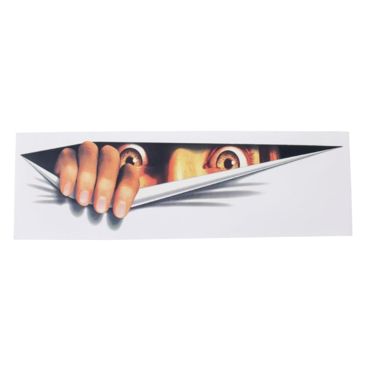 3D Characteristic Digital Simulation Horrible Style Car Paper Sticker, Exaggerated Effection 12, Exaggerated Effection 13, Exaggerated Effection 11