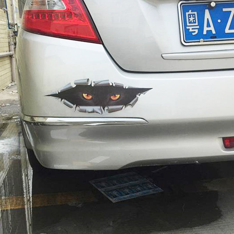 3D Characteristic Digital Simulation Horrible Style Car Paper Sticker, Exaggerated Effection 12, Exaggerated Effection 13, Exaggerated Effection 11