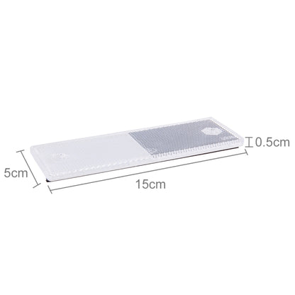 10 PCS Car Rear Bumper Warning Plastic Reflector and Sign