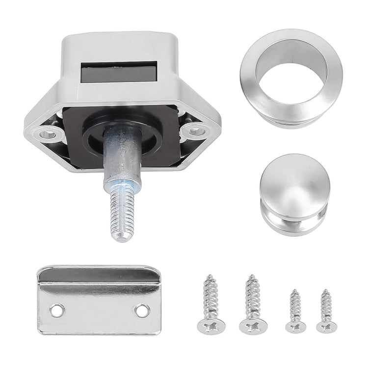 Press Type Drawer Cabinet Catch Latch Release Cupboard Door Stop Drawer Cabinet Locker for RV / Yacht / Furniture