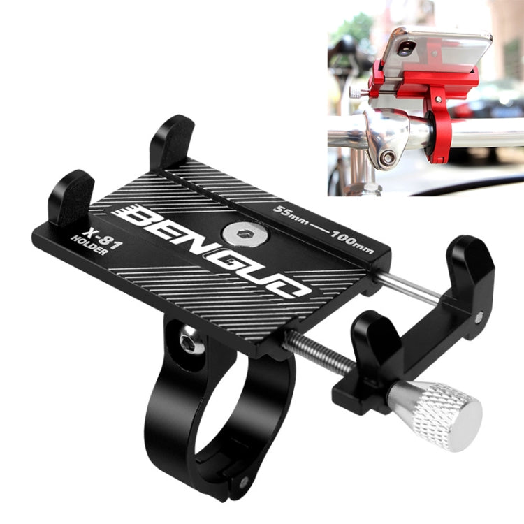 Support de téléphone en alliage d'aluminium pour guidon de moto, support de téléphone en alliage d'aluminium pour guidon