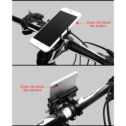Support de téléphone en alliage d'aluminium pour guidon de moto, support de téléphone en alliage d'aluminium pour guidon