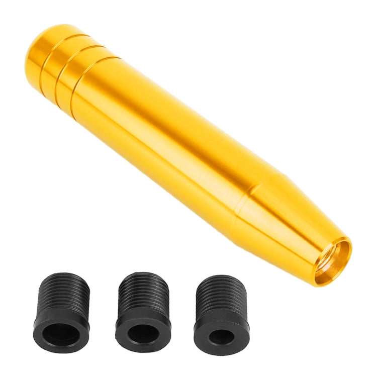 Universal Long Strip Shape Car Gear Shift Knob Modified Shifter Lever Knob, Length: 18cm, Length: 18cm (Gold), Length: 18cm (Blue), Length: 18cm (Purple), Length: 18cmm (Silver Grey), Length: 18cm (Silver), Length: 18cm (Gradient Blue), Length: 18cm (R...