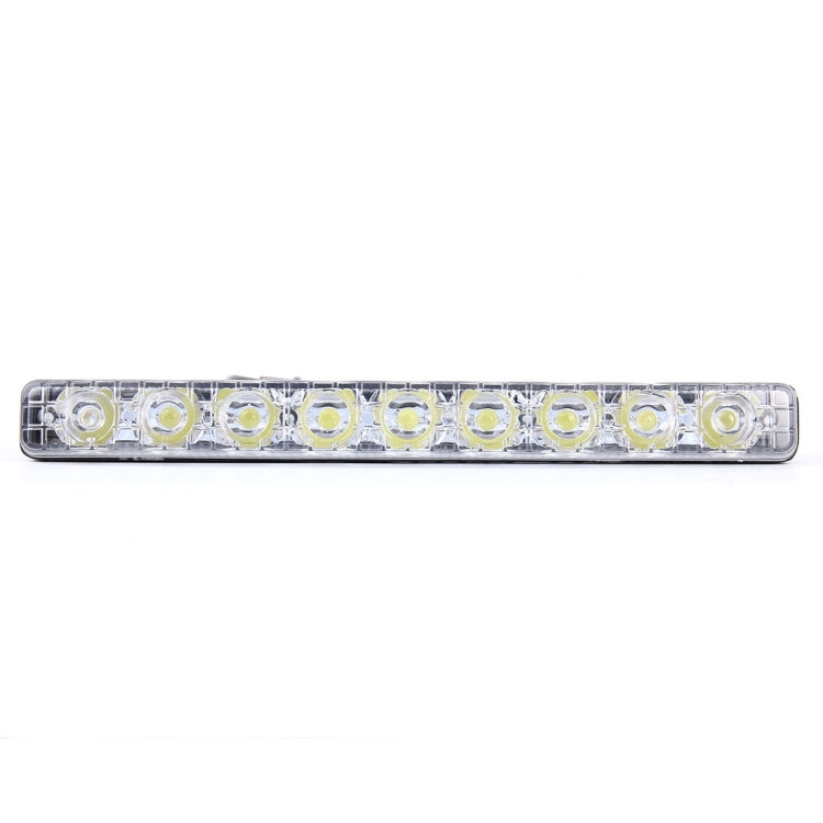 2 PCS LD-008 5730-9SMD 15W 1500 LM 7000K White Light  Daytime Running Light.DC 12V, White Light+15W 1500LM/7000K