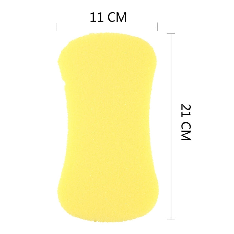 5 PCS Household Cleaning Sponge Yellow Car Wash Sponge With Small Pores, 5 PCS Small Pores Cleaning Sponge