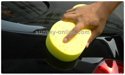 5 PCS Household Cleaning Sponge Yellow Car Wash Sponge With Small Pores, 5 PCS Small Pores Cleaning Sponge