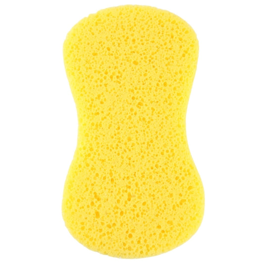 5 Éponges de Nettoyage Ménager Jaunes avec Macropores pour le Lavage de Voiture, 5 Éponges de Nettoyage avec Macropores