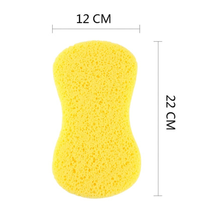 5 PCS Household Cleaning Sponge Yellow Car Wash Sponge With Macropores, 5 PCS Macropores Cleaning Sponge