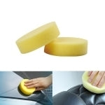 10 Éponges de nettoyage ménager, boule éponge pour voiture, éponge de lavage de voiture, taille : 10 x 10 x 2 cm, 10 éponges de lavage