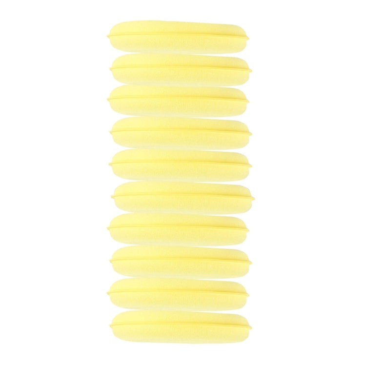 10 Éponges de nettoyage ménager Éponge de voiture Boule d'éponge de lavage de voiture, Taille: 9,6 x 9,6 x 2,5 cm, Boule d'éponge