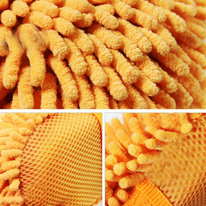KANEED Ultrafine Fiber Chenille Anthozoan Car Washing Gloves Multi-functional Magic Car Brush (Random Color Delivery), Car Washing Gloves