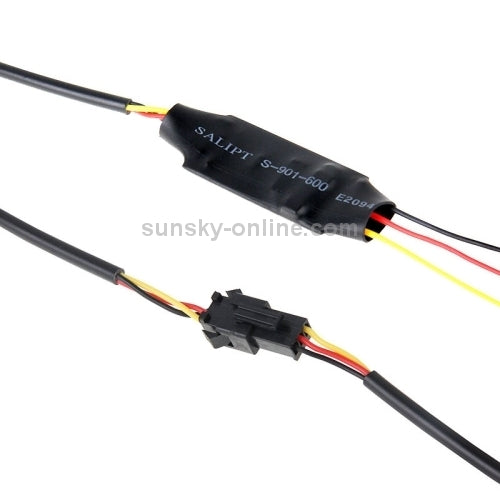 2 PCS 12V Car Daytime Running Lights Soft Article Lamp, White + Yellow Light, Length: 85cm, 85cm