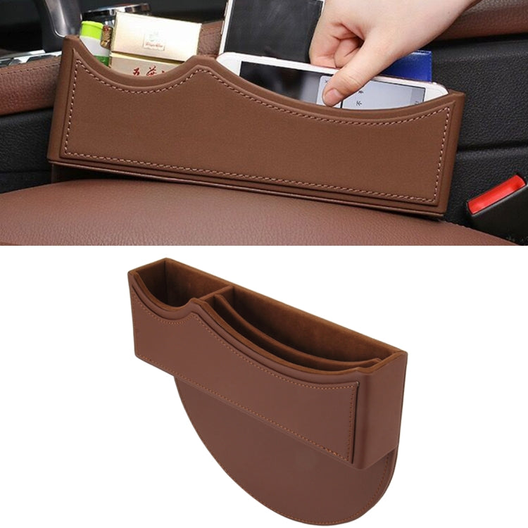 Car Seat Crevice Storage Box with Interval Auto Gap Pocket Stowing Tidying for Phone Pad Card Coin Case Accessories, Seat Crevice Storage Box (Black), Seat Crevice Storage Box (Brown), Seat Crevice Storage Box (Black White)�����������������������������...