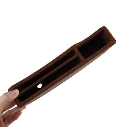 Car Seat Crevice Storage Box with Interval Auto Gap Pocket Stowing Tidying for Phone Pad Card Coin Case Accessories, Seat Crevice Storage Box (Black), Seat Crevice Storage Box (Brown), Seat Crevice Storage Box (Black White)�����������������������������...