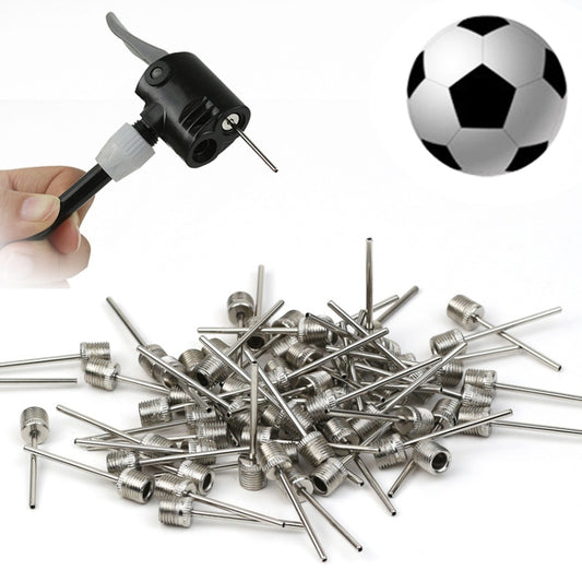 100 aiguilles de pompe portables pour fournitures de yoga, basket-ball, football